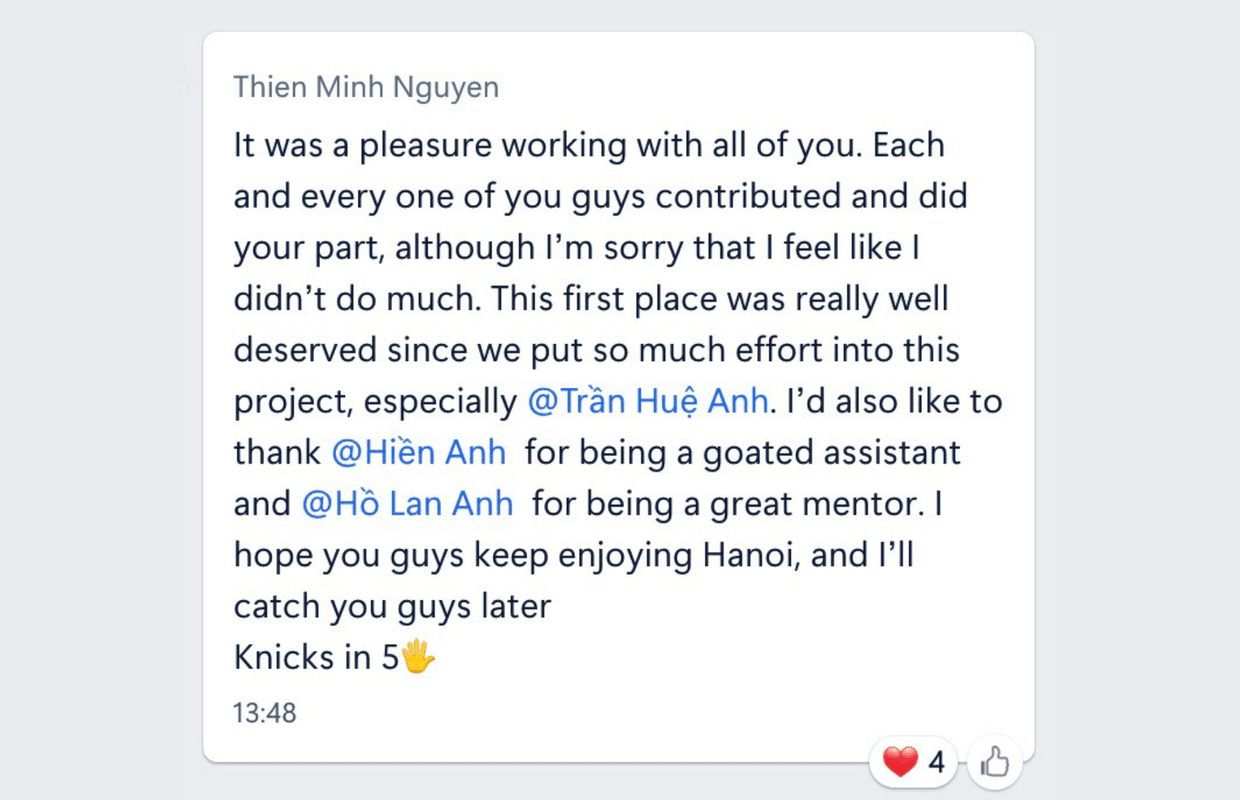 FINO testimonial